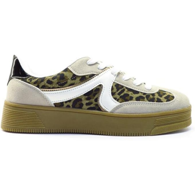 Shoecolate Khloe beige panter 1.16.02.153.01 BEIGE
