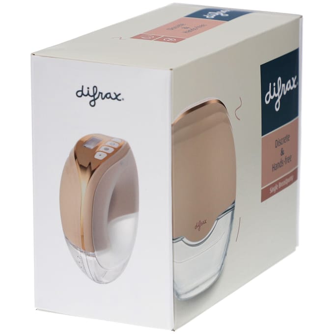 Difrax Handsfree Borstkolf Light Pink unisex
