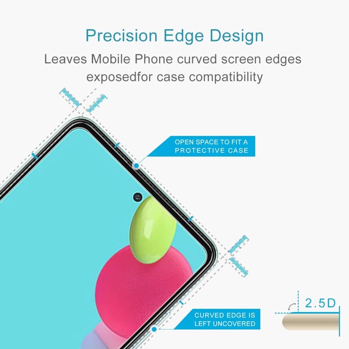 Solidenz Screen Protector - Geschikt voor Samsung Galaxy A53