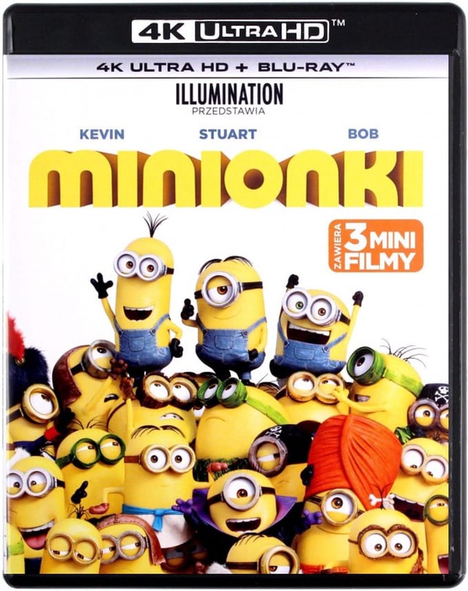 Minions [Blu-Ray 4K]+[Blu-Ray]