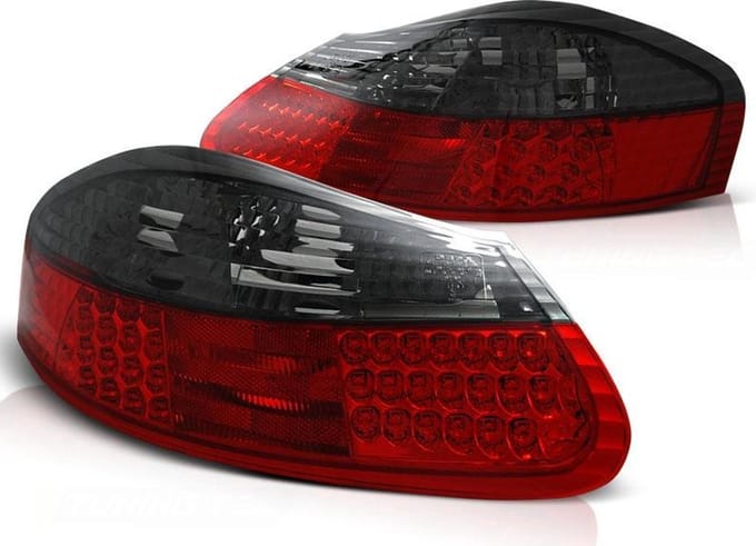 Achterlichten PORSCHE BOXSTER 96-04 ROOD SMOKE LED
