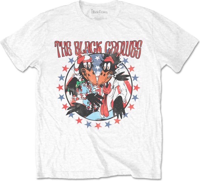 The Black Crowes - Americana Heren T-shirt - 2XL - Wit