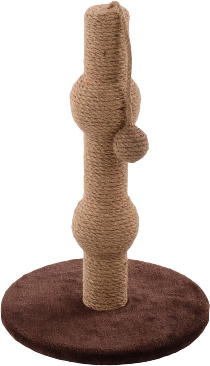 FLAMINGO-Katten-krabpaal-Curvy-beige-48,5-cm-560315