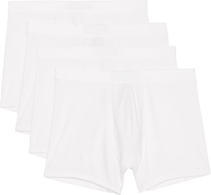 Marc O'Polo Heren lang short / pant 4 pack Iconic Rib Cotton