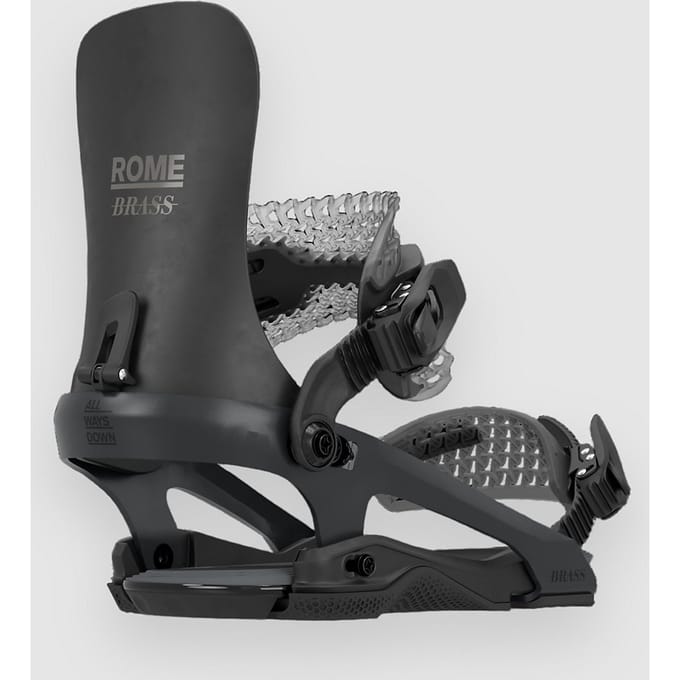 Rome Brass FW 2027 Snowboard Bindingen zwart