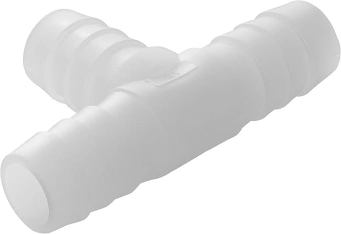 ProPlus T-stuk slangtule - 19 mm - Hittebestendig tot 90°C - Drukbestendig 8 bar - Polypropyleen