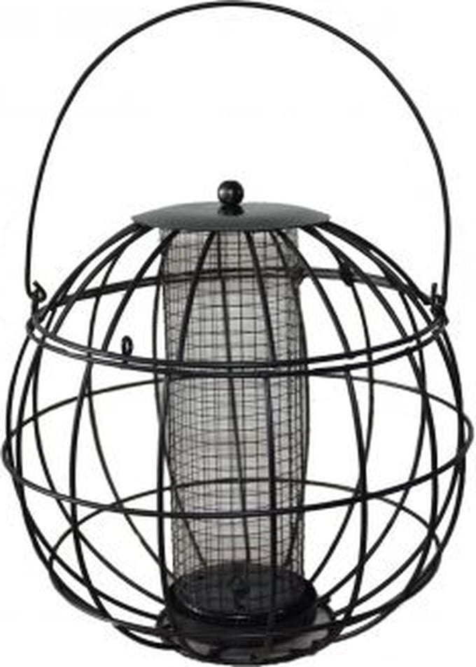 Tweedfeed pindafeeder - met beschermkap - 21 x 21 x 24 cm
