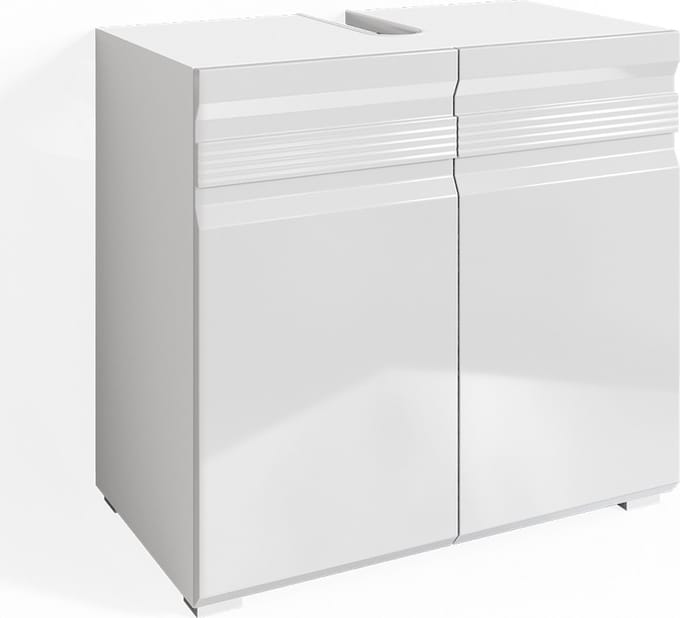 Vicco Fredd Wastafelonderkast – 60 x 56 cm Wit Hoogglans
