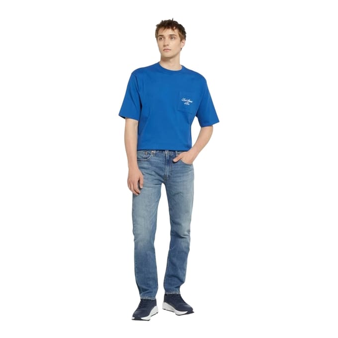 Levis Slim-fit jeans voor heren, model 502, van katoenmix (New Blue)