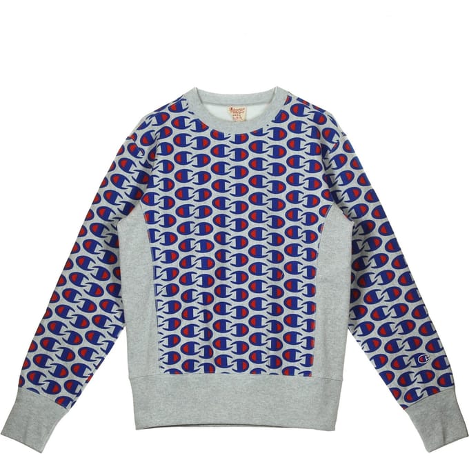Herensweater met ronde hals