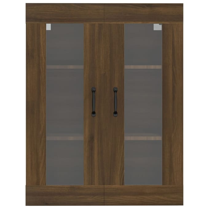 vidaXL - Bovenkast - 69,5x34x90 - cm - bruin - eikenkleur