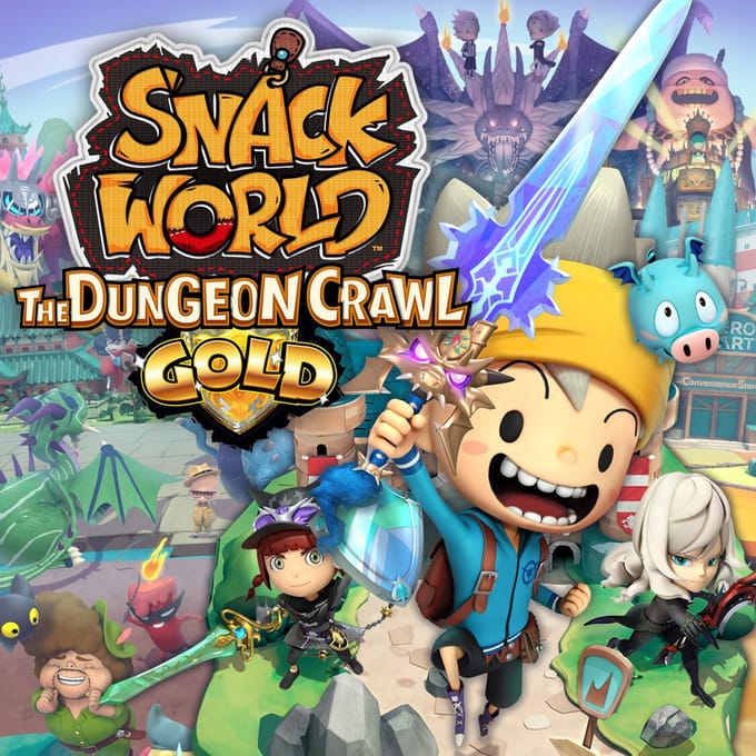 Nintendo Switch Switch Snack World The Dungeon Crawl Gold Games