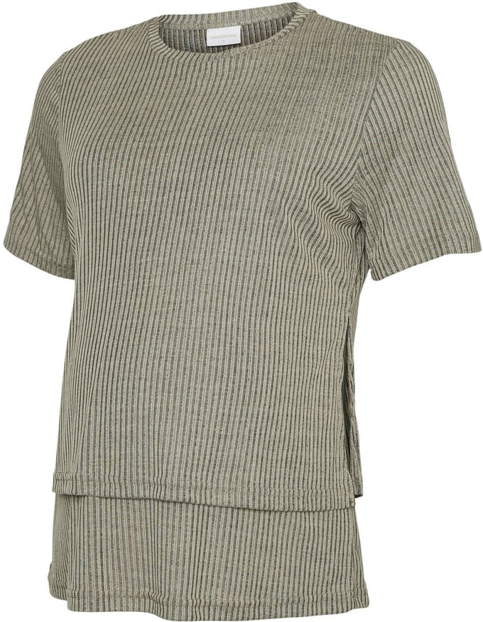 MAMALICIOUS - MLANLI JUNE SS LOOSE JRS TOP 2F - Dames - Blouses