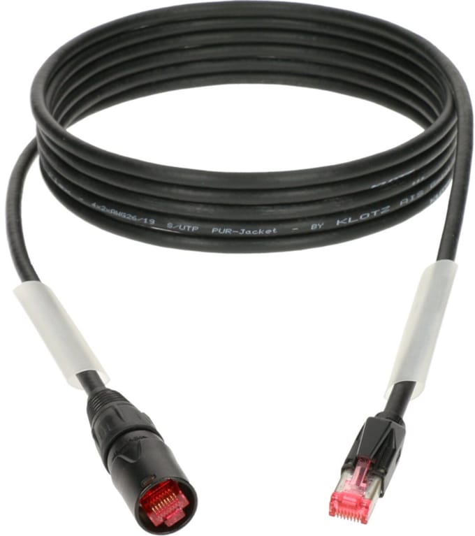 Klotz RC5ER100B RamCAT Network Cable 10m (Black) - Kabel