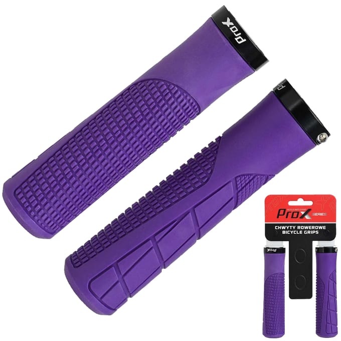 Prox GP-34 Lock-on Handvatten Paars 130mm