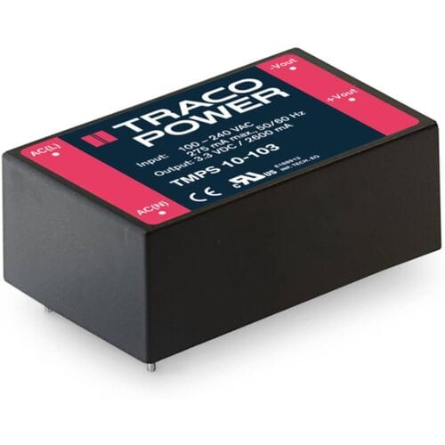 TracoPower TMPS 10-124 Schakelnetvoedingsmodule 24 V/DC 0.41 A 10 W