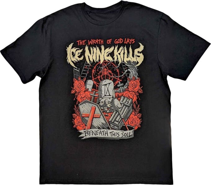 Ice Nine Kills - Wrath Heren T-shirt - S - Zwart