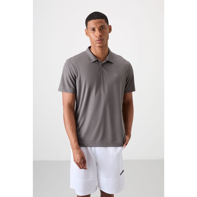 Heren Polo T-Shirt met Logo Borduring