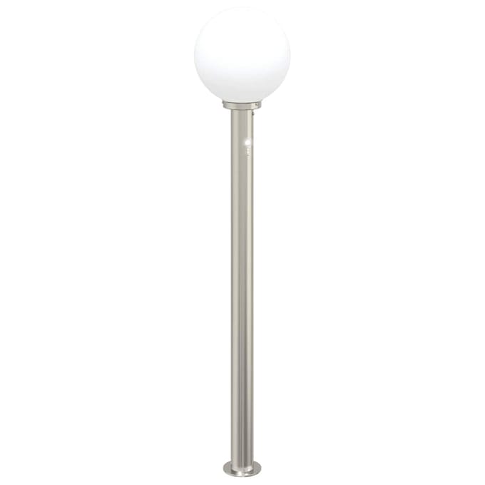 vidaXL Bolderverlichting met sensor 120 cm roestvrij staal IP44