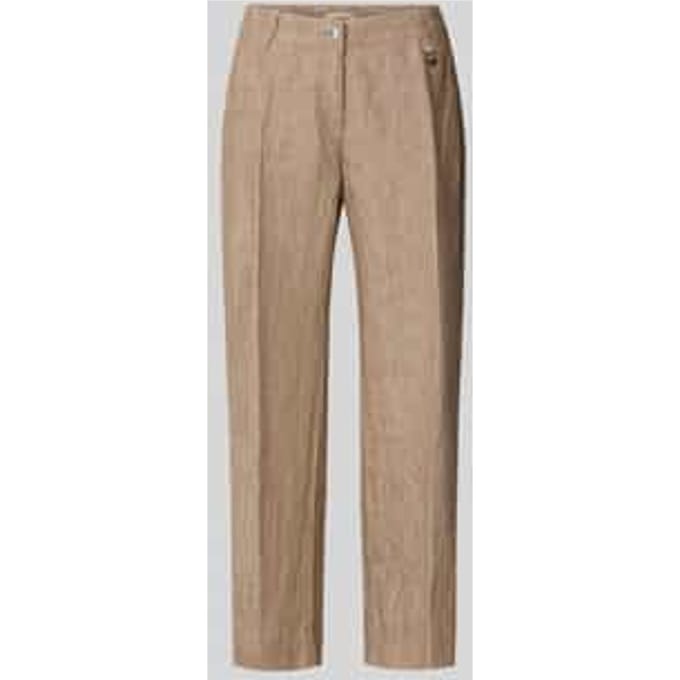 Culotte van linnen met steekzakken model 'Nora'