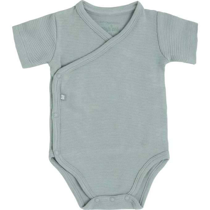 Baby's Only Rompertje Pure - Dusty Green - 68 - 100% ecologisch katoen - GOTS