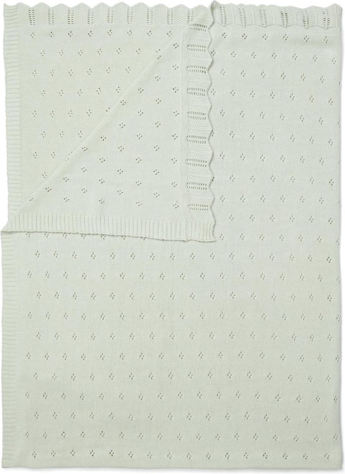 Essenza Knitted Ajour Plaid Morning swim - 130x170 cm