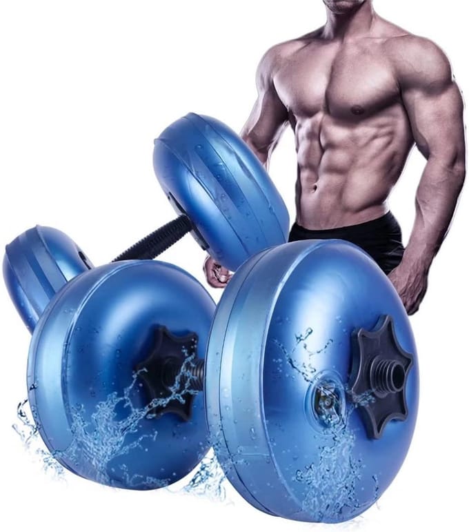 Verstelbare Watergevulde Halters Set 1-10 kg - Zacht en Draagbaar