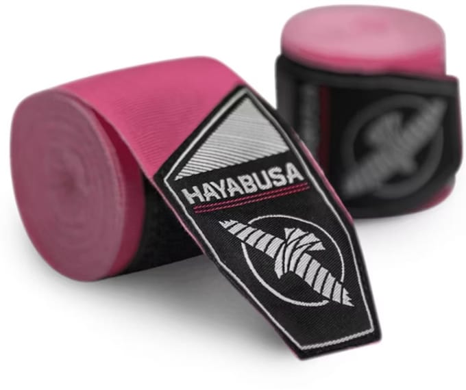 Hayabusa Perfect Stretch Boxing Hand Wraps - 180inch - Roze