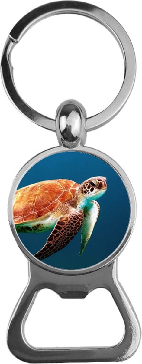Bieropener Glas - Schildpad