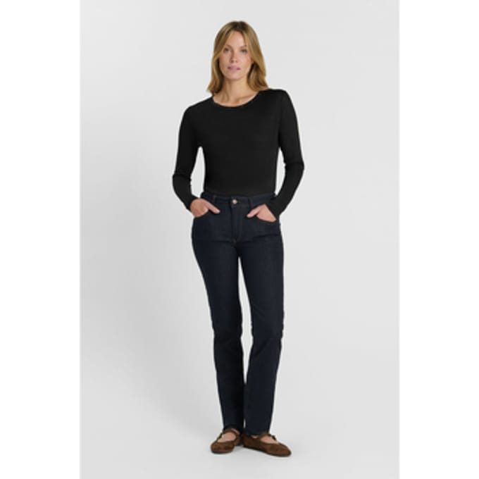 Jeans Le Temps des Cerises Jeans push-up recht hoge taille PULP, lengte 34