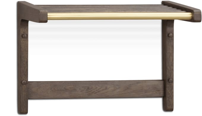 Rowico Home Inverness houten kapstok donker eiken - 45 x 32 cm