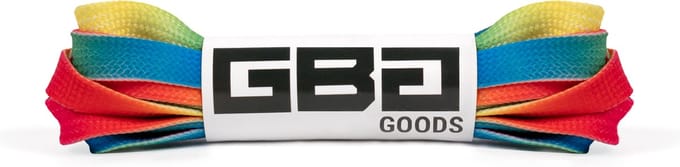 GBG Sneaker Veters 150CM - Regenboog - Rainbow - Schoenveters - Laces