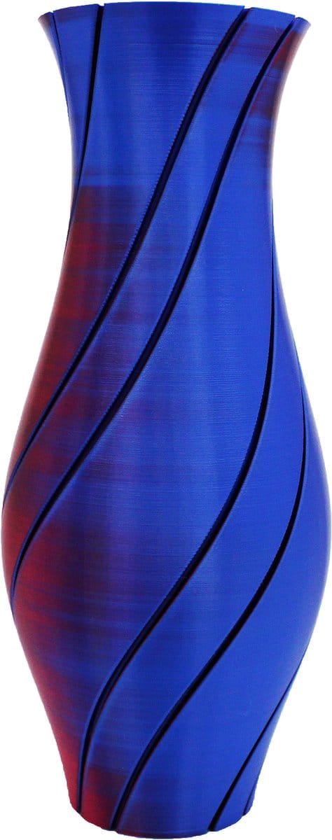 Londen Vaas 'Deep Space' | Home Deco | Woon Accessoires | Bloemen Vaas - Professionele 3D Print - 100% Waterdicht