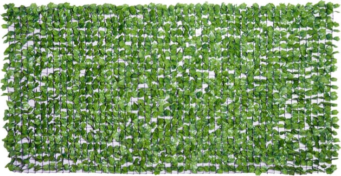 Outsunny - Kunsthaag - UV Beschermd - Gemakkelijk schoon te maken - Groen