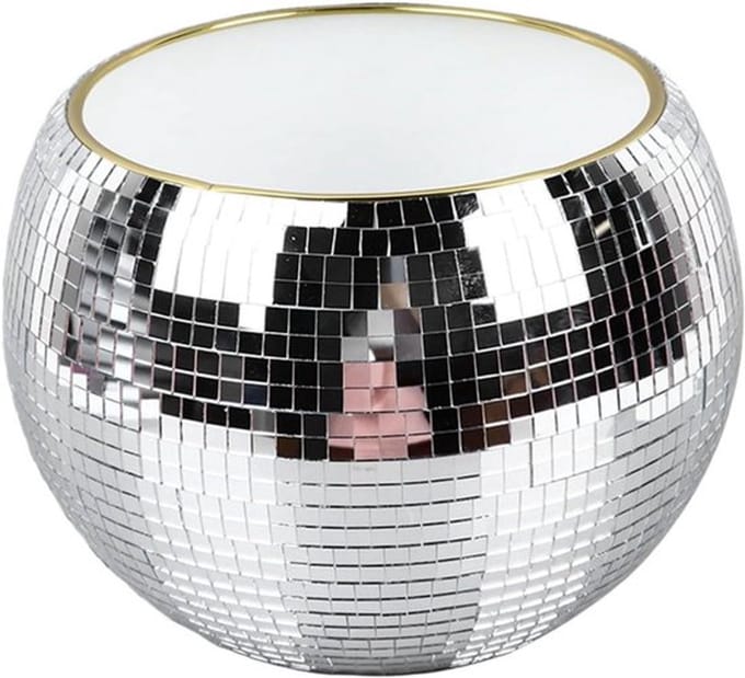 Dailygoods - Disco IJsmand met Reflectieve Spiegels voor Feestjes