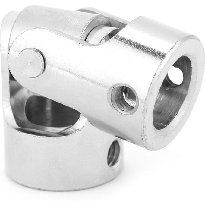 Schachtkoppeling Motorconnector DIY Stuurinrichting Lengte 35mm OD 16mm Kruiskoppeling (10*10mm) gray