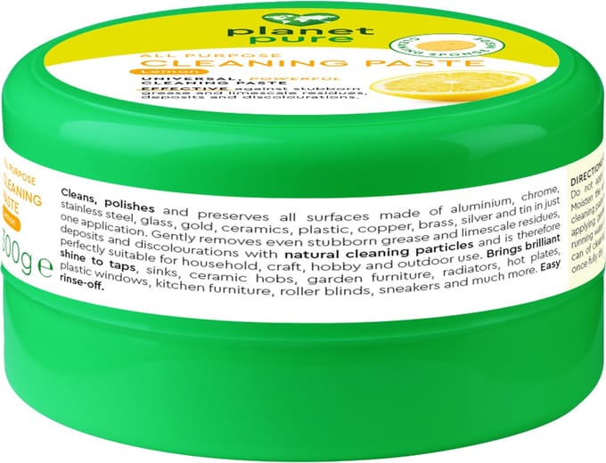 Planet Pure - Universele Reinigingspasta - Citroen - 300 gr