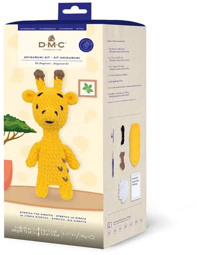 DMC Amigurumi XXL kit dieren haken 30cm - Giraf - 1st