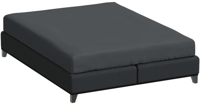 Bella Donna Lits-Jumeaux Hoeslaken Jersey - graphit-0220 180/200-200/220
