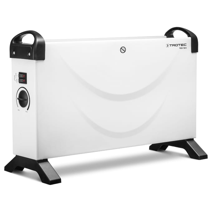 TROTEC Elektrische kachel - Convector- TCH 18 E - 2 warmtestanden 750 Watt en 1.250 Watt