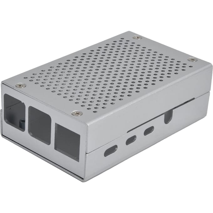 Warmteafvoerbehuizing Aluminiumlegering Koellichaam Behuizing voor Raspberry Pi 4 Microcomputer Onderdelen