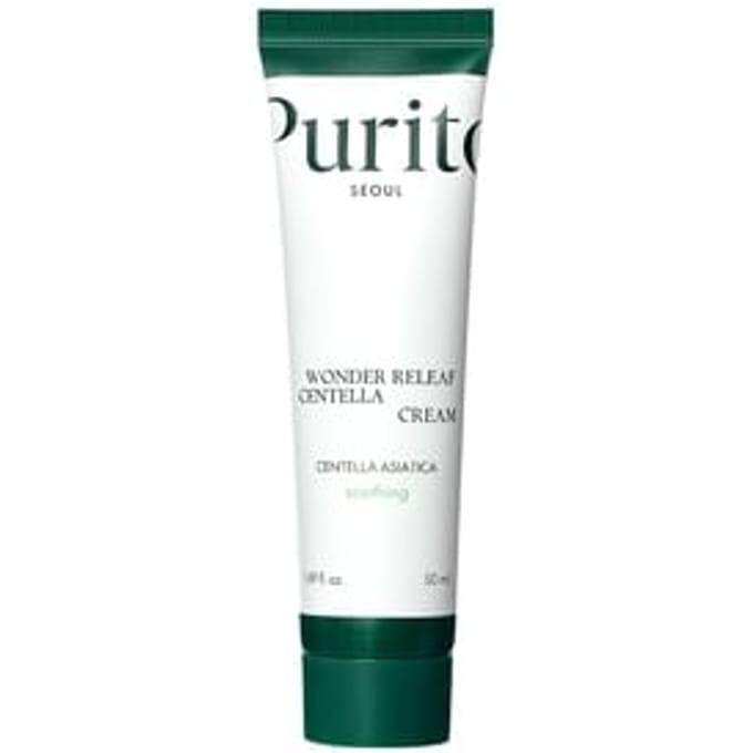 Purito, Crème Wonder Leaf Centella asiatica, 1,69 fl oz (50 ml) white