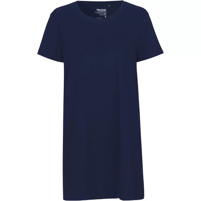 Dames t-shirt jurk Neutral
