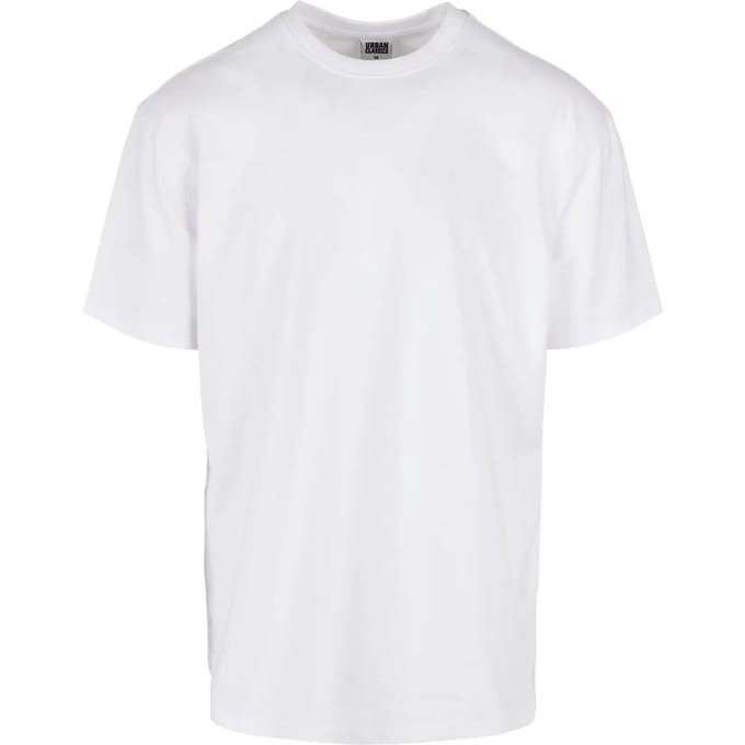 Urban Classics - Triangle Heren T-shirt - M - Wit