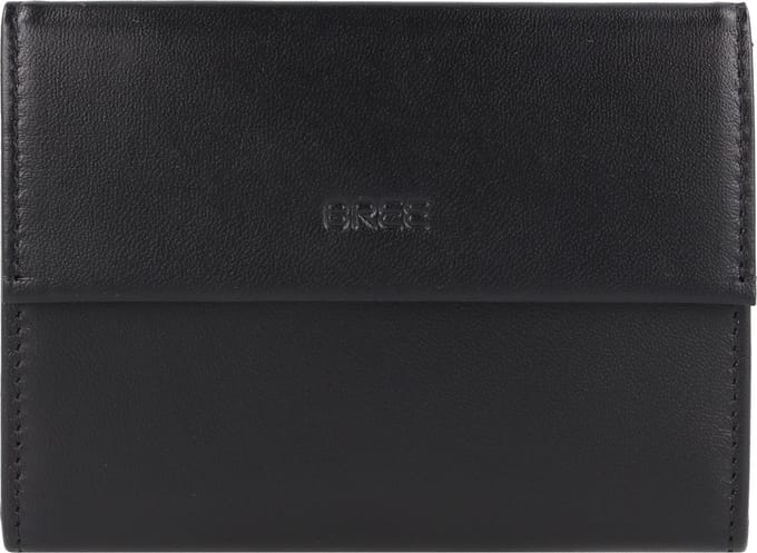 BREE Leren Kaarthoes Pure SLG 103 Card Holder Black Zwart