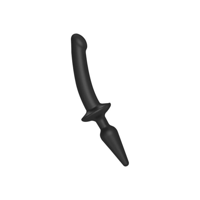Strap-On-Me - Switch Plug-In - Dildo & Buttplug - Zwart - Maat S