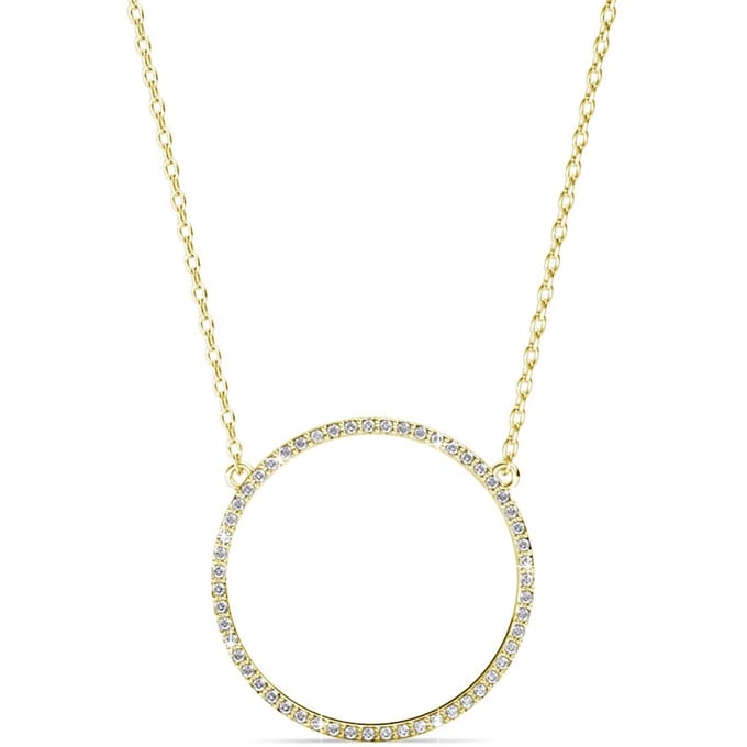 Olina hangers - Goud en kristal