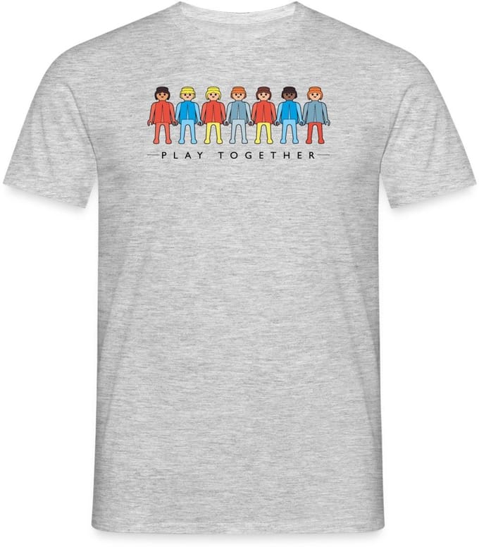 Playmobil Figuren Play Together T-Shirt Heren