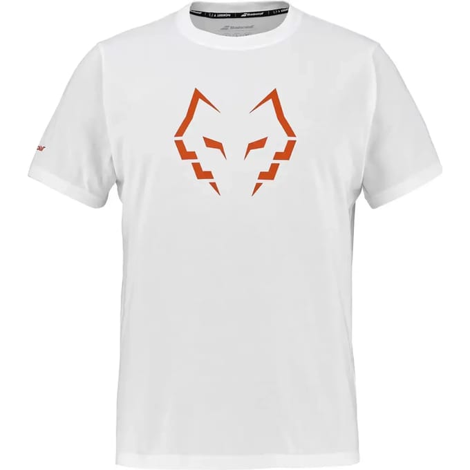 Babolat J. Lebron T-shirt Heren-wit