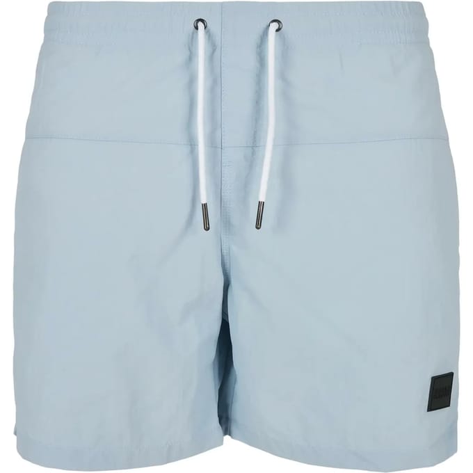Urban Classics - Block Zwemshorts - M - Blauw